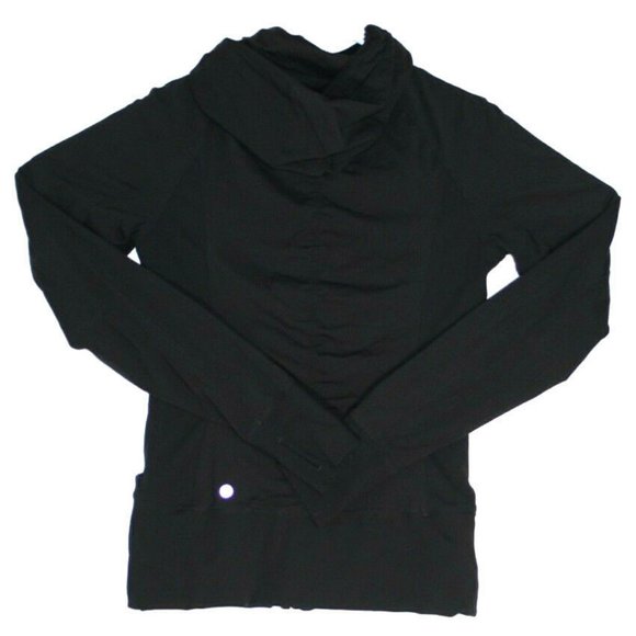 Lululemon Womens In Flux Full Zip Black Jacket 8 - Picture 2 of 4
